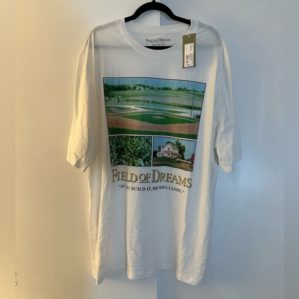Field of Dreams Graphic T-Shirt xxlt men’s new NWT